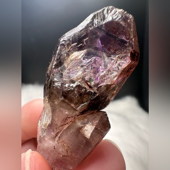 Super 7 Amethyst Smokey Scepter - Picture 6 of 13